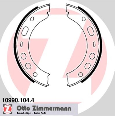 Zimmermann Bremsbackensatz für PORSCHE 911 (996) hinten / Feststellbremse
