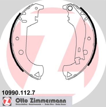Zimmermann Bremsbackensatz für FIAT DOBLO Großraumlimousine (119_, 223_) hinten