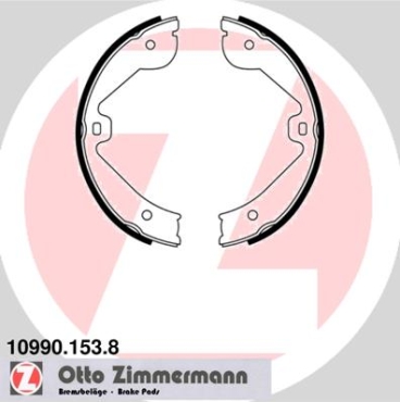 Zimmermann Bremsbackensatz für MERCEDES-BENZ M-KLASSE (W164) hinten / Feststellbremse
