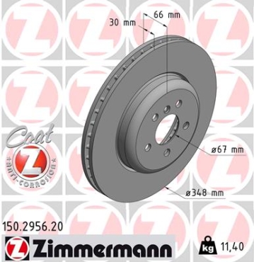 Zimmermann Bremsscheibe für BMW 7 (G11, G12) vorne