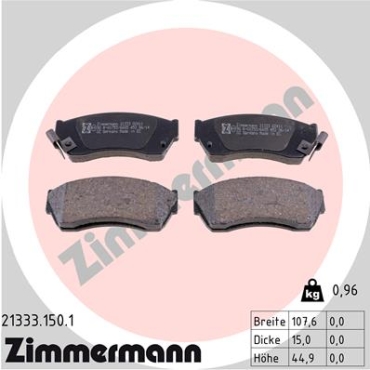 Zimmermann Brake pads for TATA INDIGO MARINA (4_V2) front