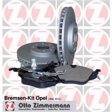 Zimmermann Brake Kit for OPEL ASTRA G Cabriolet (T98) front