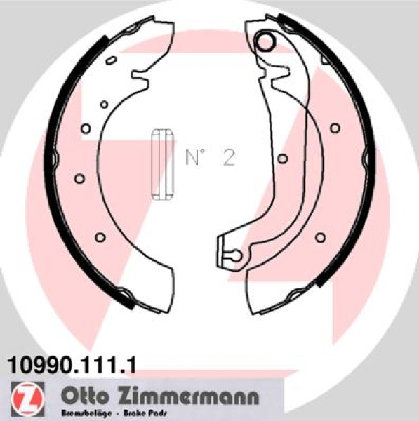 Zimmermann Bremsbackensatz für NISSAN SERENA (C23) hinten