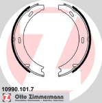 Zimmermann Bremsbackensatz für MERCEDES-BENZ A-KLASSE (W168) hinten / Feststellbremse