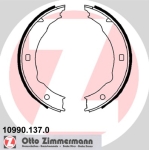 Zimmermann Bremsbackensatz für PEUGEOT 607 (9D, 9U) hinten / Feststellbremse