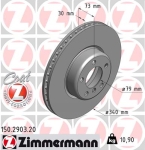 Zimmermann Brake Disc for BMW 4 Coupe (F32, F82) front
