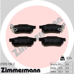 Zimmermann Brake pads for HONDA CONCERTO (HW, MA) rear