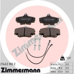 Zimmermann Bremsbeläge für PEUGEOT 309 II (3C, 3A) vorne