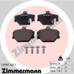 Zimmermann Brake pads for SMART ROADSTER (452) front