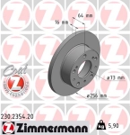 Zimmermann Brake Disc for FIAT DUCATO Pritsche/Fahrgestell (290_) front