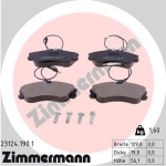 Zimmermann Brake pads for CITROËN XSARA Break (N2) front