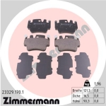 Zimmermann Brake pads for PORSCHE BOXSTER (986) front