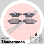 Zimmermann Brake pads for OPEL SIGNUM CC (Z03) front