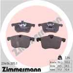 Zimmermann Brake pads for CADILLAC BLS front