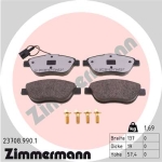 Zimmermann rd:z Brake pads for OPEL COMBO Kasten/Kombi (X12) front