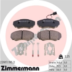 Zimmermann Bremsbeläge für FIAT DUCATO Pritsche/Fahrgestell (244_) vorne
