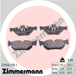 Zimmermann Brake pads for BMW 1 Cabriolet (E88) rear