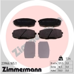 Zimmermann Brake pads for KIA CEE'D Schrägheck (ED) front