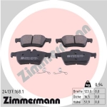 Zimmermann Brake pads for FORD FOCUS II (DA_, HCP, DP) rear