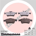Zimmermann rd:z Brake pads for MAZDA 3 (BL) rear