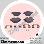 Zimmermann Brake pads for BMW X3 (F25) rear