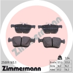 Zimmermann Brake pads for AUDI TT (FV3, FVP) rear