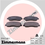 Zimmermann Brake pads for OPEL MOVANO B Pritsche/Fahrgestell (X62) front