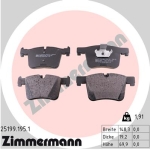 Zimmermann Brake pads for BMW 2 Coupe (F22, F87) front
