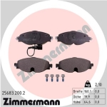 Zimmermann Bremsbeläge für VW TIGUAN (AD1) vorne