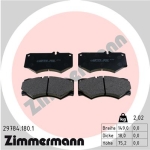 Zimmermann Brake pads for PUCH G-MODELL (W 460) front