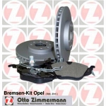 Zimmermann Brake Kit for OPEL ASTRA F Caravan (T92) front