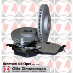 Zimmermann Brake Kit for OPEL ASTRA J Caravan (P10) front
